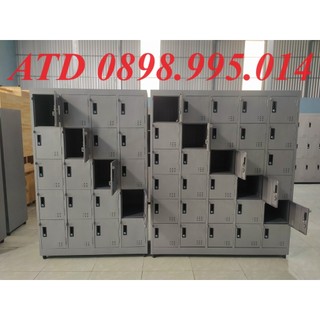 Tủ sắt locker nhiều ngăn 24,30,20,18,15,12,10,8,6,4 cửa đựng hồ sơ tài liệu, cho nhân viên học sinh đựng đồ cá nhân