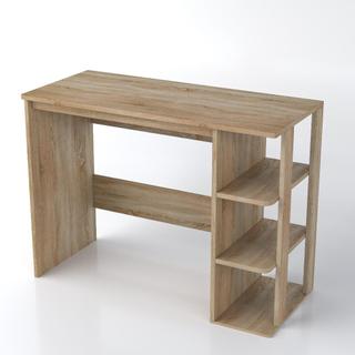 Bàn làm việc, bàn học có kệ sách chống gù lưng decor phòng đa năng thông minh IGA- GP73