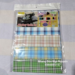 Giấy cúng_Vải sọc may quần áo nam nữ
