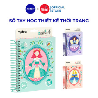Sổ tay học thiết kế thời trang Mideer Little Designer chính hãng cho bé từ 5 tuổi