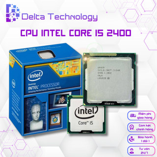 CPU Intel Core i5-2400 - Tốc độ Upto 3.4Ghz, 4 nhân 4 luồng, 6MB Cache, 95W - Socket LGA 1155, Tặng keo tản nhiệt