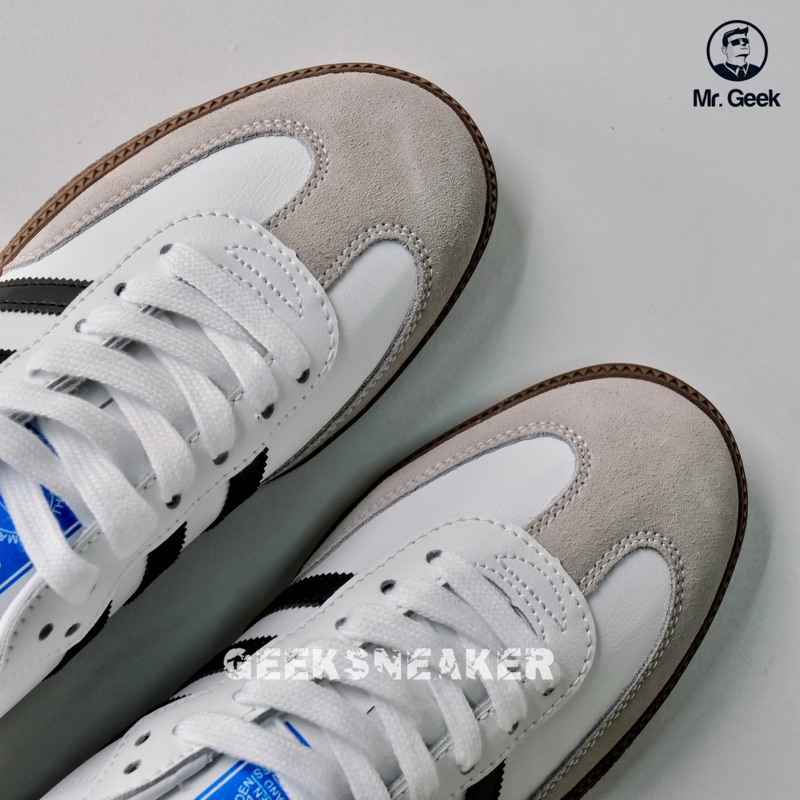 Giày AD Originals Samba OG Cloud White Core Black - B75806