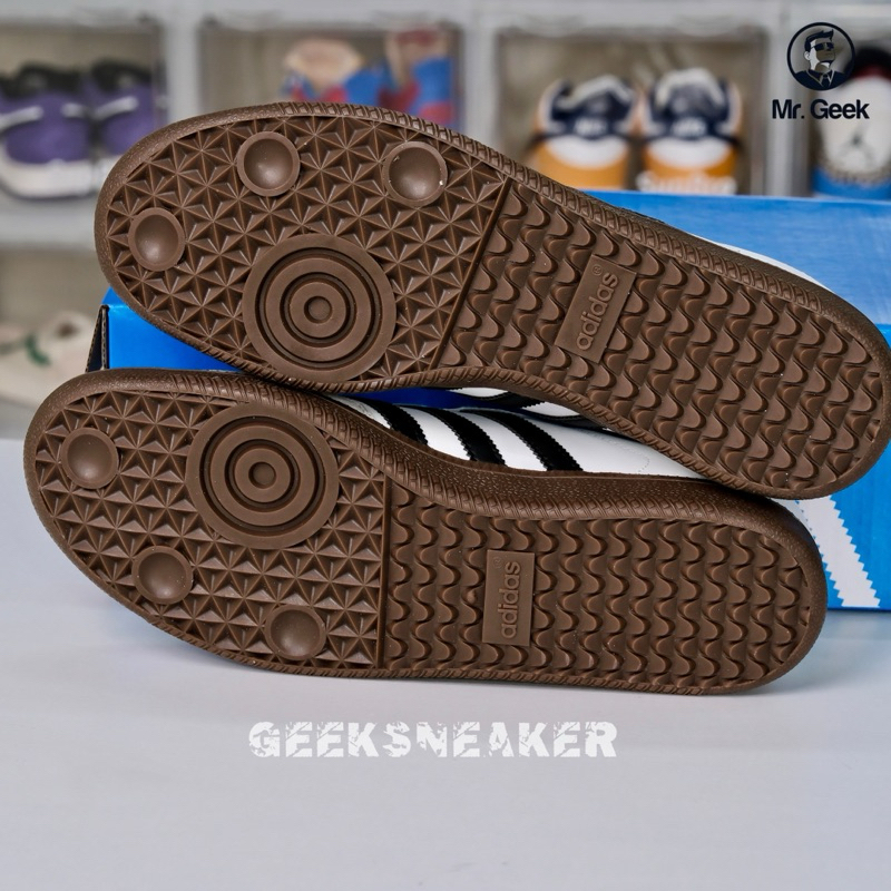 Giày AD Originals Samba OG Cloud White Core Black - B75806