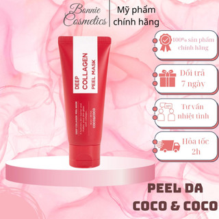 Mặt nạ peel da Coco&Coco Deep Collagen cấp ẩm phục hồi, làm dịu da 50ml - BonnieCosmetics