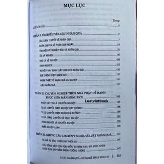 Sách Luật Nhân Quả - Đừng Để Thấy Mới Tin
