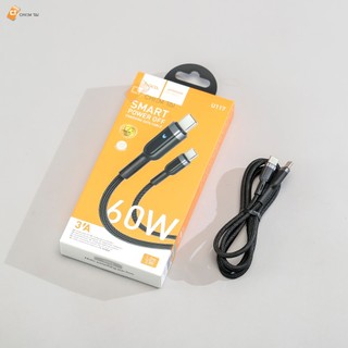 Cáp sạc nhanh tự ngắt Hoco U117 1.2m