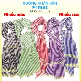 Khăn rằn Nam bộ truyền thống nhiều kích thước, nhiều màu / Khăn đi phượt Nomac du lịch, tình nguyện / Album 1