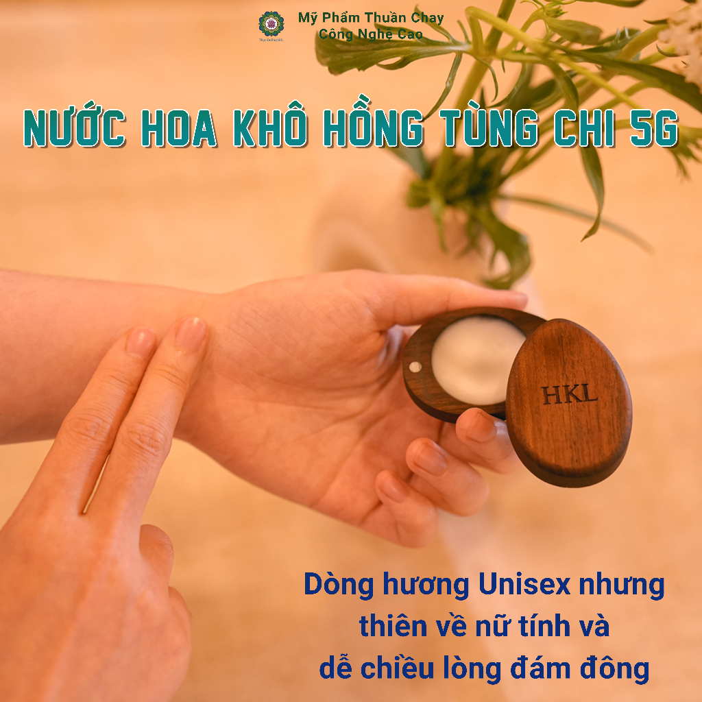 Nước Hoa Khô Hồng Tùng Chi Thực Dưỡng HKL 5g