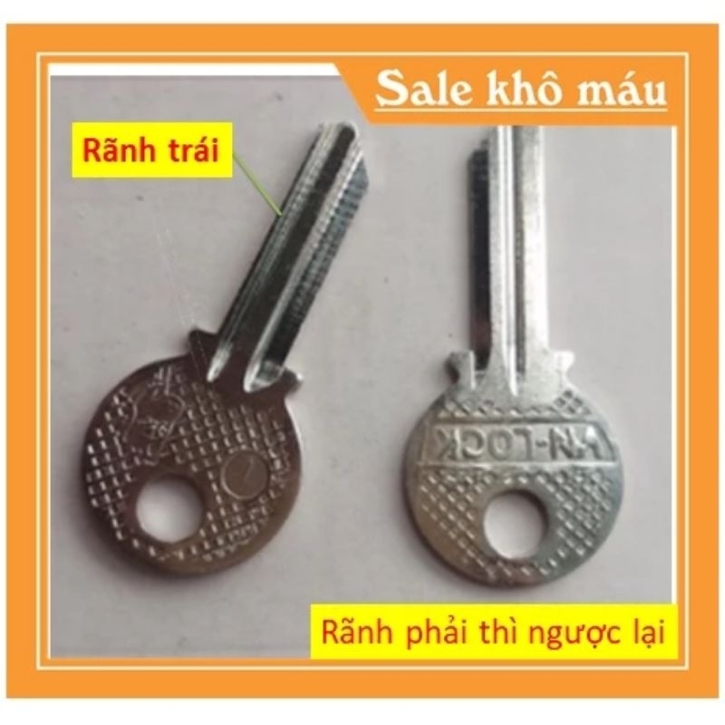 phôi chìa khoá Việt Tiệp loại nhỏ cầu 6