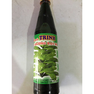 Siro trinh bạc hà chai 600ml