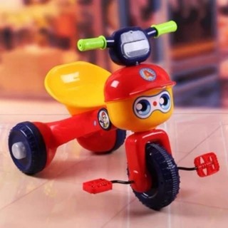 Xe đạp 3 bánh cho bé con kiến -có nhạc-có đèn phát sáng-có thể gấp gọn tiện vận chuyển-bánh phát sáng