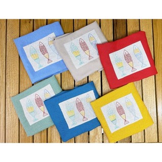 Áo dài cách tân bé trai chất linen