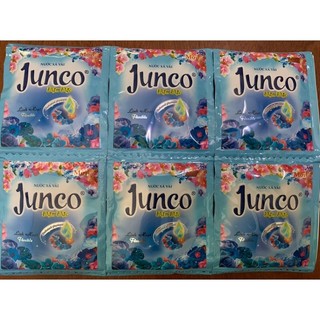 Combo 3 dây Nước xả vải Junco tinh dầu thơm flexible đậm đặc 30 gói