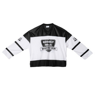 "WHENEVER" BEVERLY HILLS LONGSLEEVE JERSEY/ BLACK