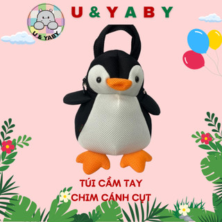 Túi cầm tay chú chim cánh cụt - u&yaby
