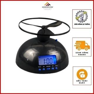 Đồng hô báo thức Flying Alarm Clock thiết kế độc đáo, cánh quạt bay mỗi lần báo thức