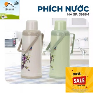 Phích đựng nước nóng 2l Việt nhật (MS:3986-1) Bình thủy đựng nước truyền thống giá rẻ, giữ nhiệt 24h