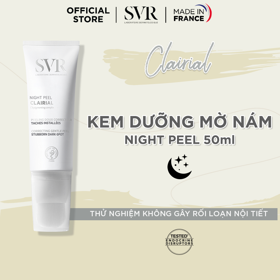 Kem dưỡng giúp làm sáng da SVR CLAIRIAL NIGHT PEEL 50ml