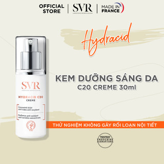 Kem chống nhăn và làm sáng da SVR HYDRACID C20 CREME 30ml