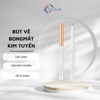 Bút Vẽ Bọng Mắt Nhũ Kim Tuyến CICILIA Lấp Lánh Dùng Highlight Lâu Trôi CI-118