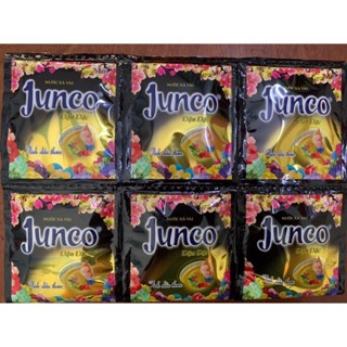  combo 3 dây Nước xả vải Junco tinh dầu thơm đậm đặc 30 gói   màu đen  