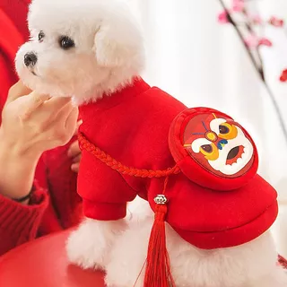 Áo tết cho chó mèo