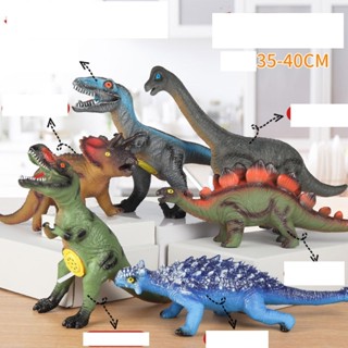 Đồ chơi khủng long mô hình cao su có nhạc cho bé Mẹ sóc