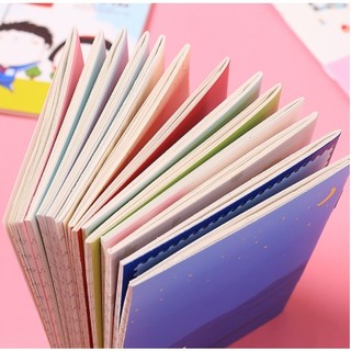 Sổ tay mini sổ note họa tiết dễ thương.