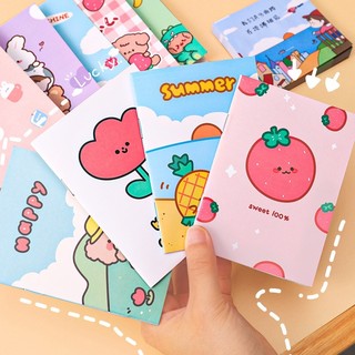 Sổ tay mini sổ note họa tiết dễ thương.