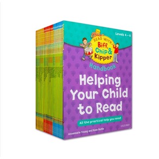 Bộ 25q oxford reading tree level 4-5-6 - read with biff, chip & kipper + file audio