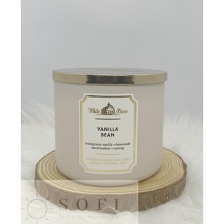 Vanilla Bean -Nến 3 bấc bath and body works Mỹ