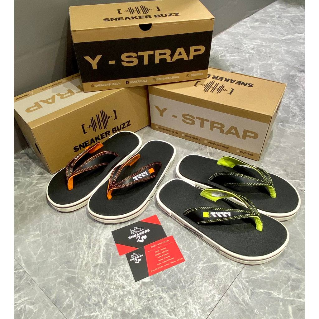 [ 2M Sneaker ] - Dép Sneaker Đen Đế Mới Chính Hãng