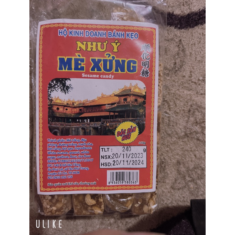 kẹo mè xửng