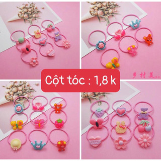 cột tóc cute