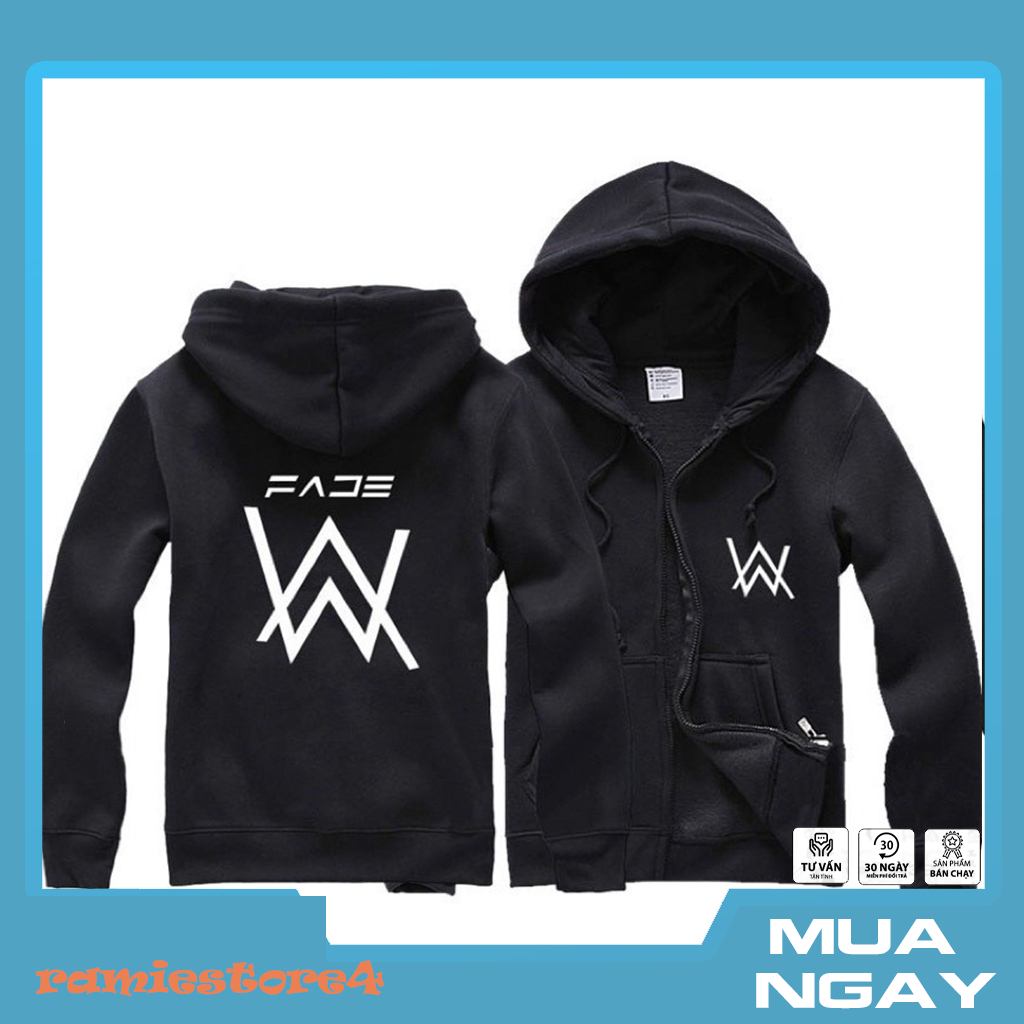 Áo khoác dài tay Alan Walker cá tính đủ size cực đẹp