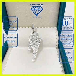  Mặt dây chuyền bạc tia sét cao cấp chất lượng bạc 925 PHAN HUYNH JEWELRY 