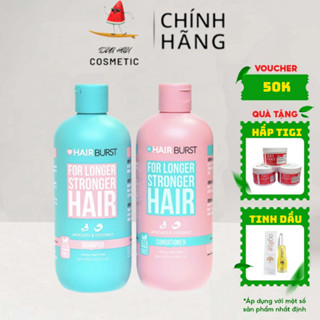 CẶP DẦU GỘI XẢ HAIRBURST Chăm Sóc, Kích Thích Mọc Tóc, Ngăn Ngừa Rụng | Chính Hãng | 350*2