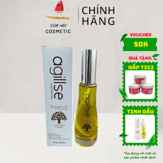 Tinh dầu dưỡng tóc Agillse Argan Oil siêu dưỡng phục hồi tóc 80ml