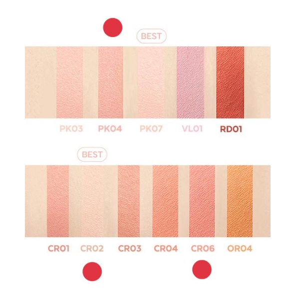 Phấn Má Hồng APIEU Pastel Blusher