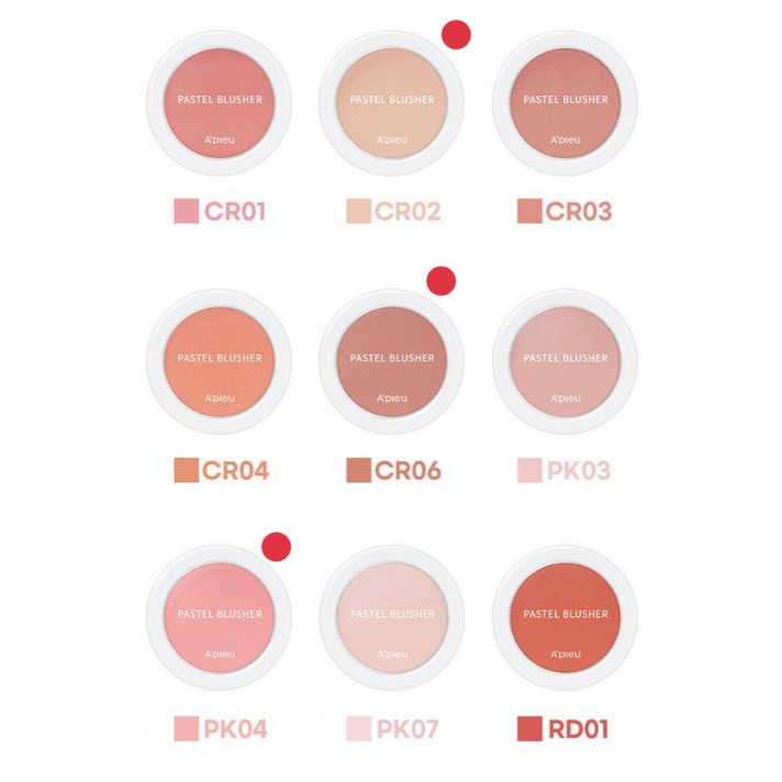 Phấn Má Hồng APIEU Pastel Blusher