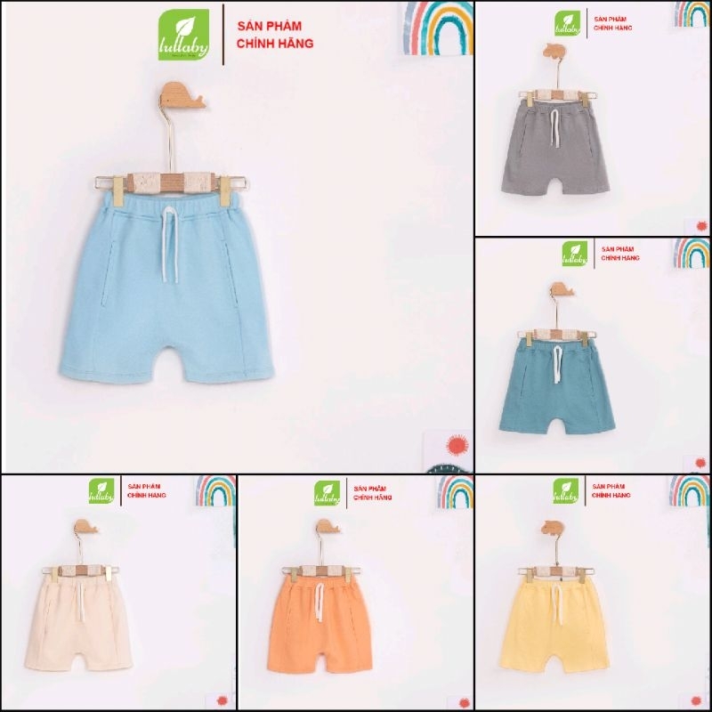 [Lullaby/ Chính Hãng] Quần short Lullaby cho bé trai, bé gái NH160V
