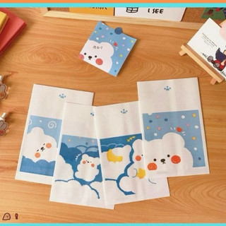 [Túi Xinh Giá Rẻ] Túi Giấy Mini Đựng Quà Tặng Hình Gấu Trắng Cute - P014