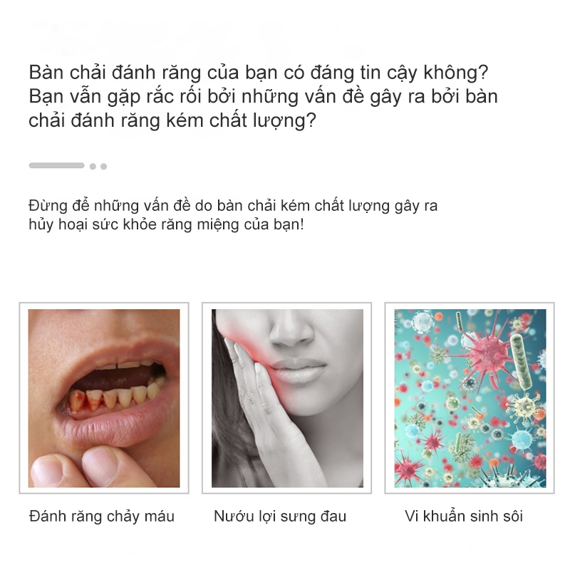Bàn chải đánh răng lông mềm than tre Bàn chải đánh răng lông mềm đơn than tre