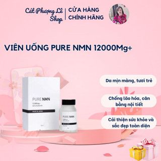 Viên uống pure nmn 12000mg + tặng mặt nạ nmn