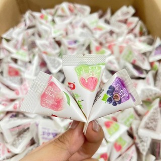 500g kẹo thạch tam giác trái cây mix nhiều vị trái cây thơm ngon