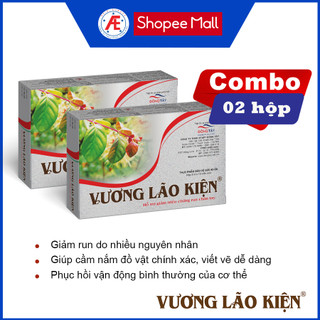 Vương Lão Kiện - hỗ trợ giảm run tay chân, hộp 30 viên