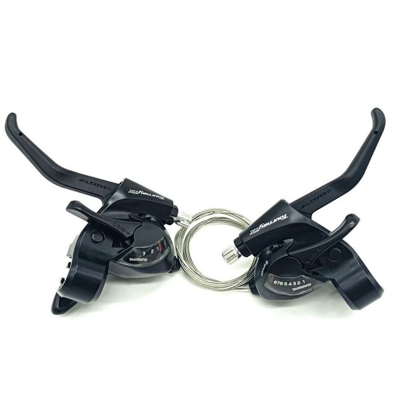 Cặp Tay Đề Bấm Xả, Củ Đề Xe Đạp SHIMANO 3x8 Speed, Bộ Cần Phanh Shimano, Bộ Tay Đề Xe Đạp SHIMANO ST