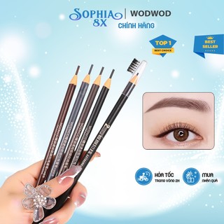 Chì xé kẻ chân mày WODWOD chống nước siêu mảnh 2mm đủ màu cực hot 🔥
