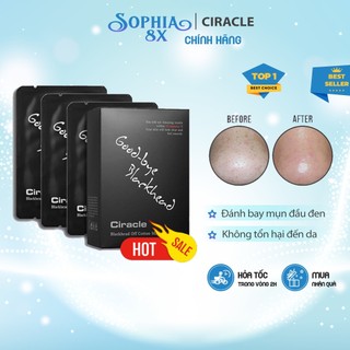 Miếng dán đẩy mụn đầu đen Goodbye Blackhead hiệu quả kèm que nặn gạt