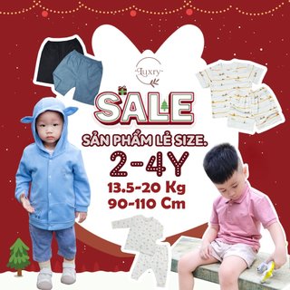 Sale lẻ size cho bé trai, bé gái từ 2 tuổi đến 4 tuổi